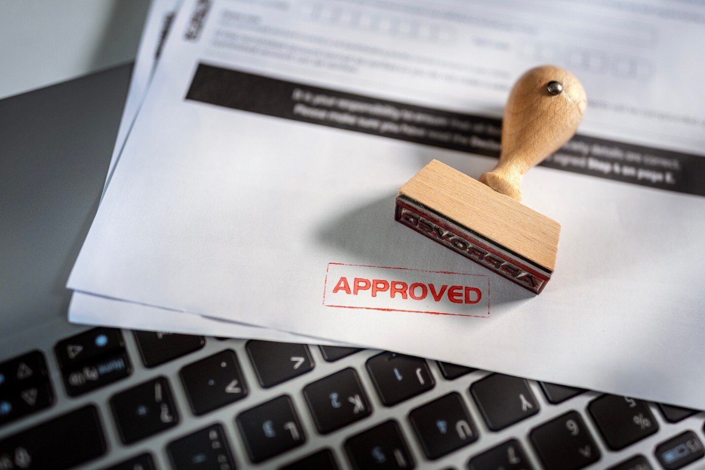 Permit application with an 